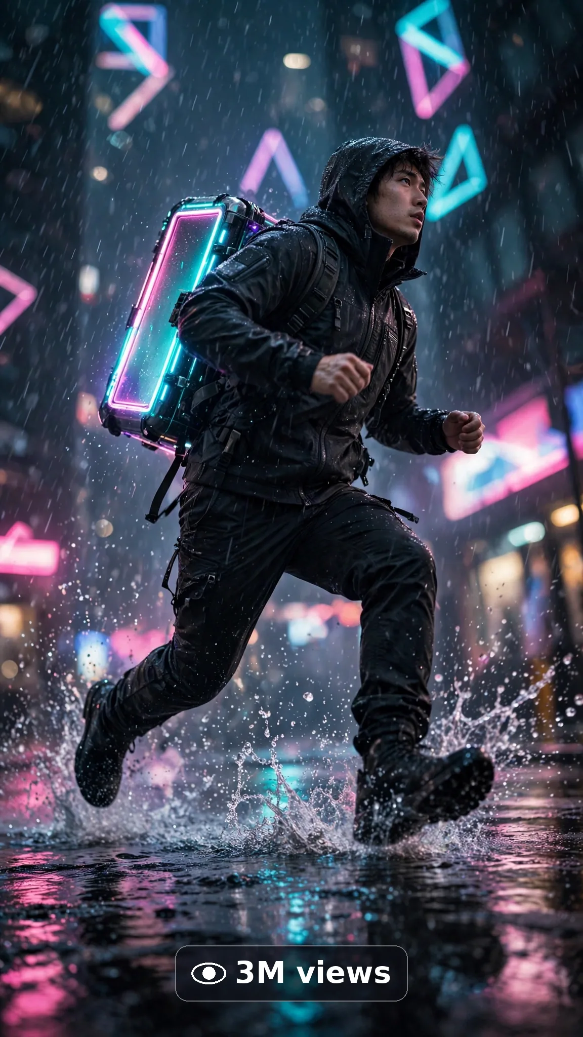Cyberpunk Courier Story Scenes — Ultra Master Prompt (Seedance 30S) — another result from this prompt