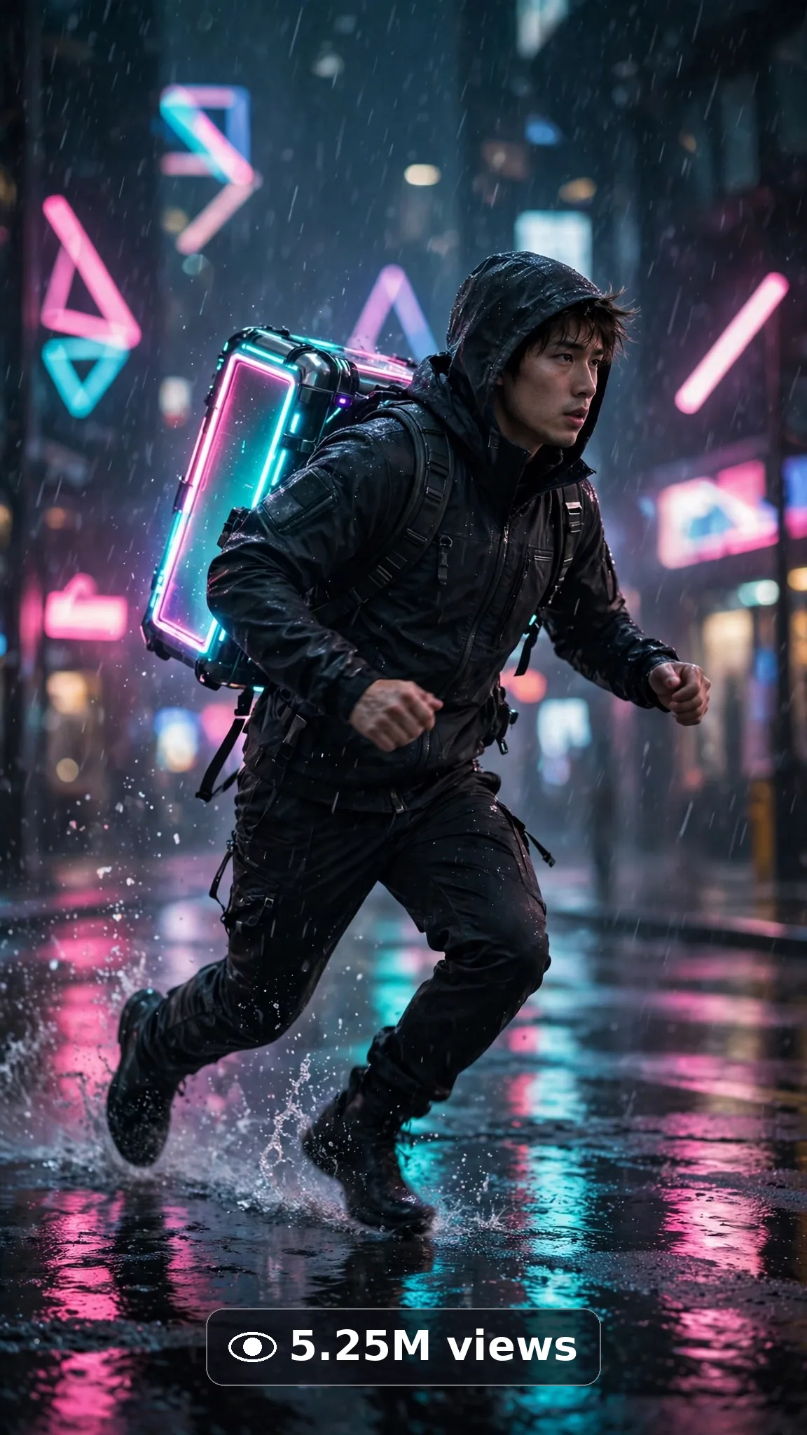 Cyberpunk Courier Story Scenes — Ultra Master Prompt (Seedance 30S) views