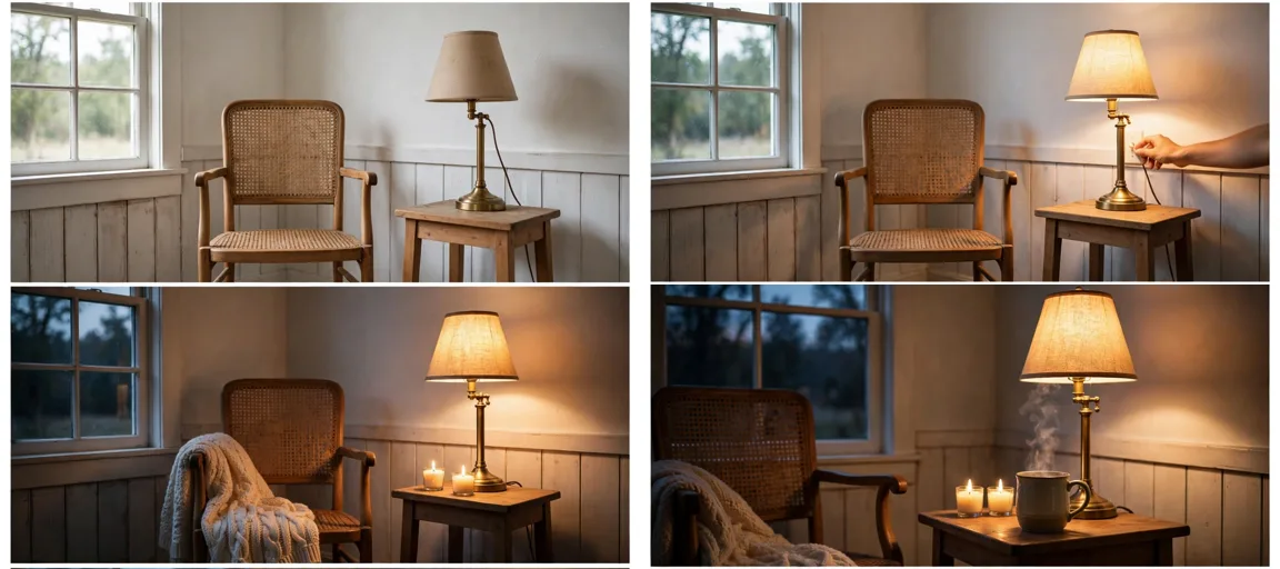 Storyboard: Mood Lighting & Cozy Evening Corners — Ultra Master Prompt (Veo 10S)