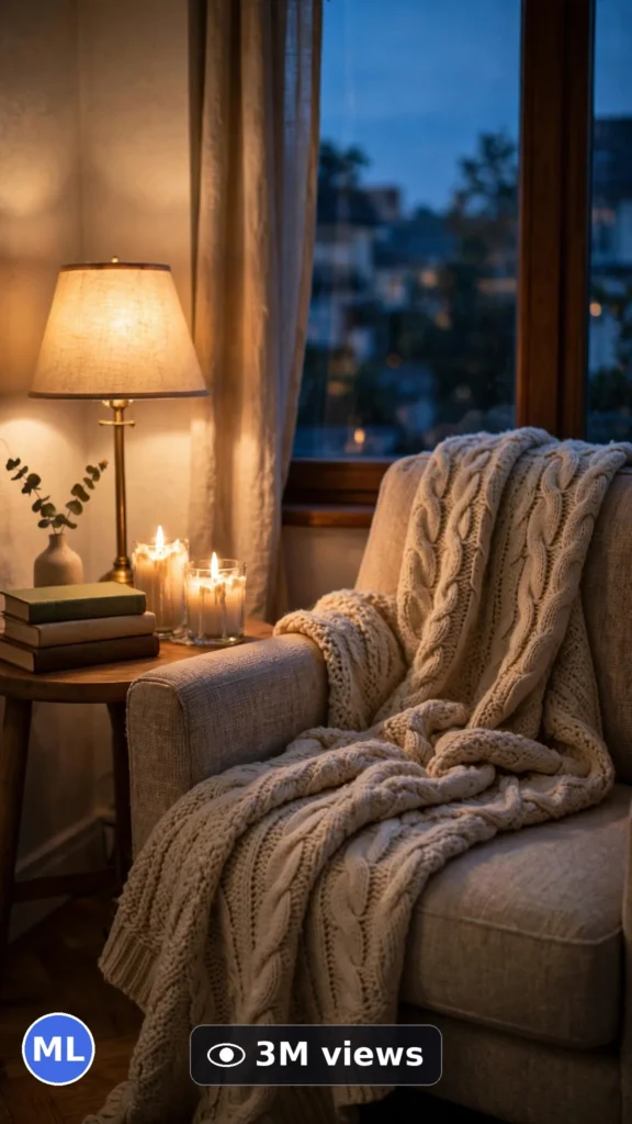 ULTRA MASTER PROMPT - Veo 3 10s Prompt #25: Mood Lighting & Cozy Evening Corners - viral video reference