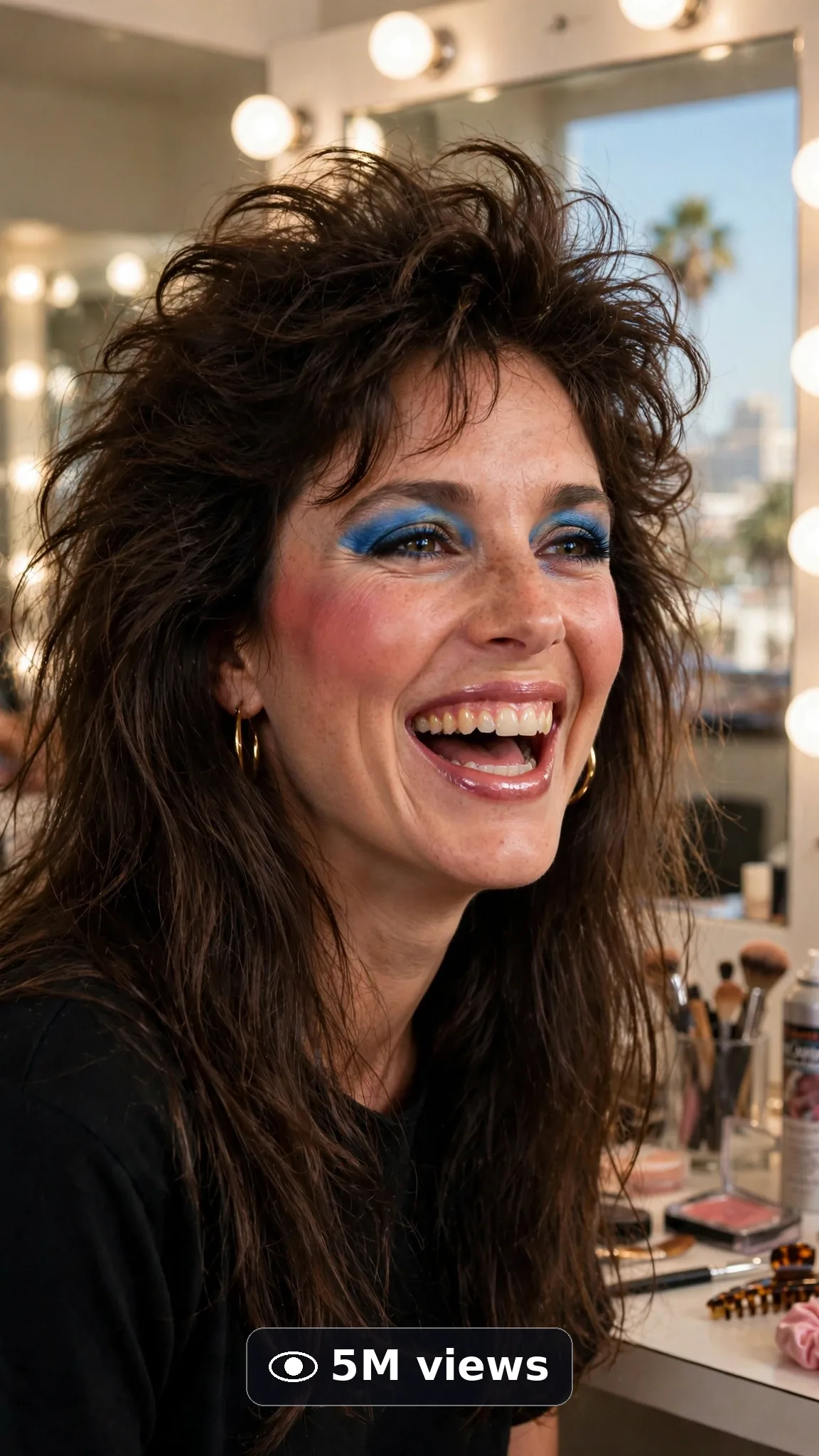Vintage 80s Glam Makeover Trends — Ultra Master Prompt (Veo 10S) views