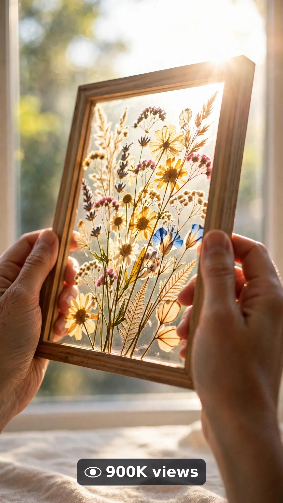 Pressed Flower & Botanical Frame Art — Ultra Master Prompt (Veo 10S) — another result from this prompt