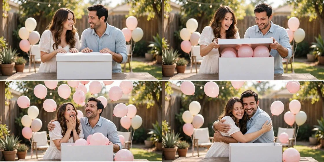 Storyboard: Gender Reveal Moment Films — Ultra Master Prompt (Veo 10S)