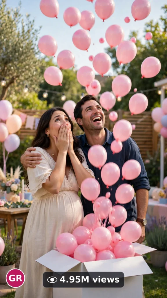 ULTRA MASTER PROMPT - Veo 3 10s Prompt #41: Gender Reveal Moment Films - viral video reference