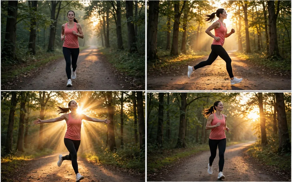 Storyboard: Sunrise Run & Outdoor Cardio Scenes — Ultra Master Prompt (Veo 10S)
