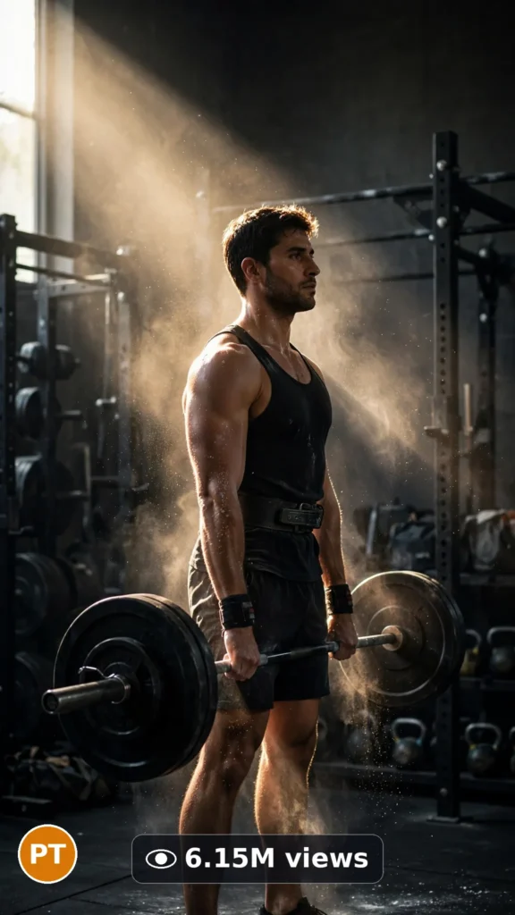 ULTRA MASTER PROMPT - Veo 3 10s Prompt #47: Prompt #TBD: Cinematic Gym Motivation Shorts - viral video reference