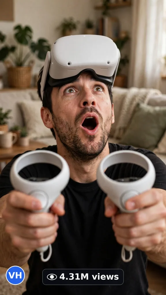 VR Headset & Virtual World Reactions — Ultra Master Prompt (Veo 10S)