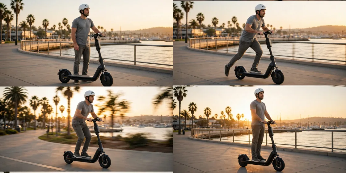 Storyboard: Electric Scooter & City Ride Clips — Ultra Master Prompt (Veo 10S)