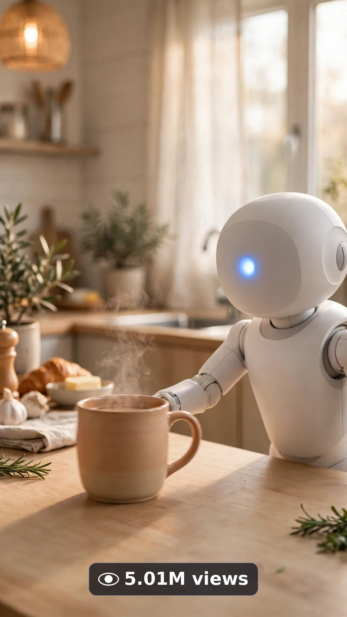 AI Robot Assistant Concept Clips — Ultra Master Prompt (Veo 10S) views