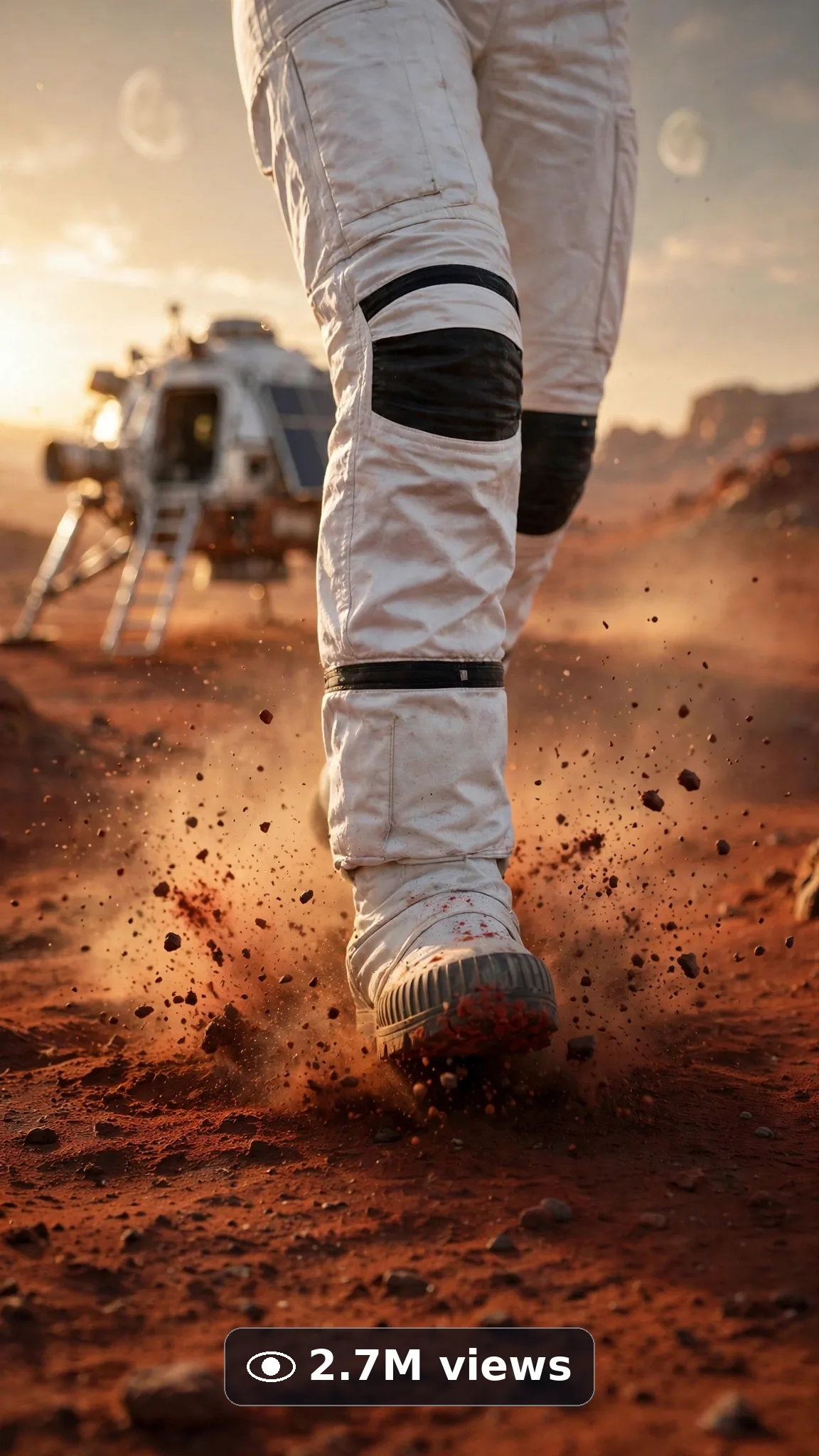 Space Explorer Planet Landing Scenes — Ultra Master Prompt (Veo 10S) — another result from this prompt