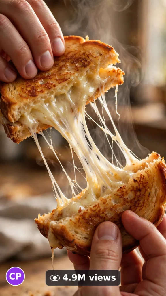 ULTRA MASTER PROMPT - Veo 3 8s Prompt #21: Cheese Pull & Stretchy Food Moments - viral video reference