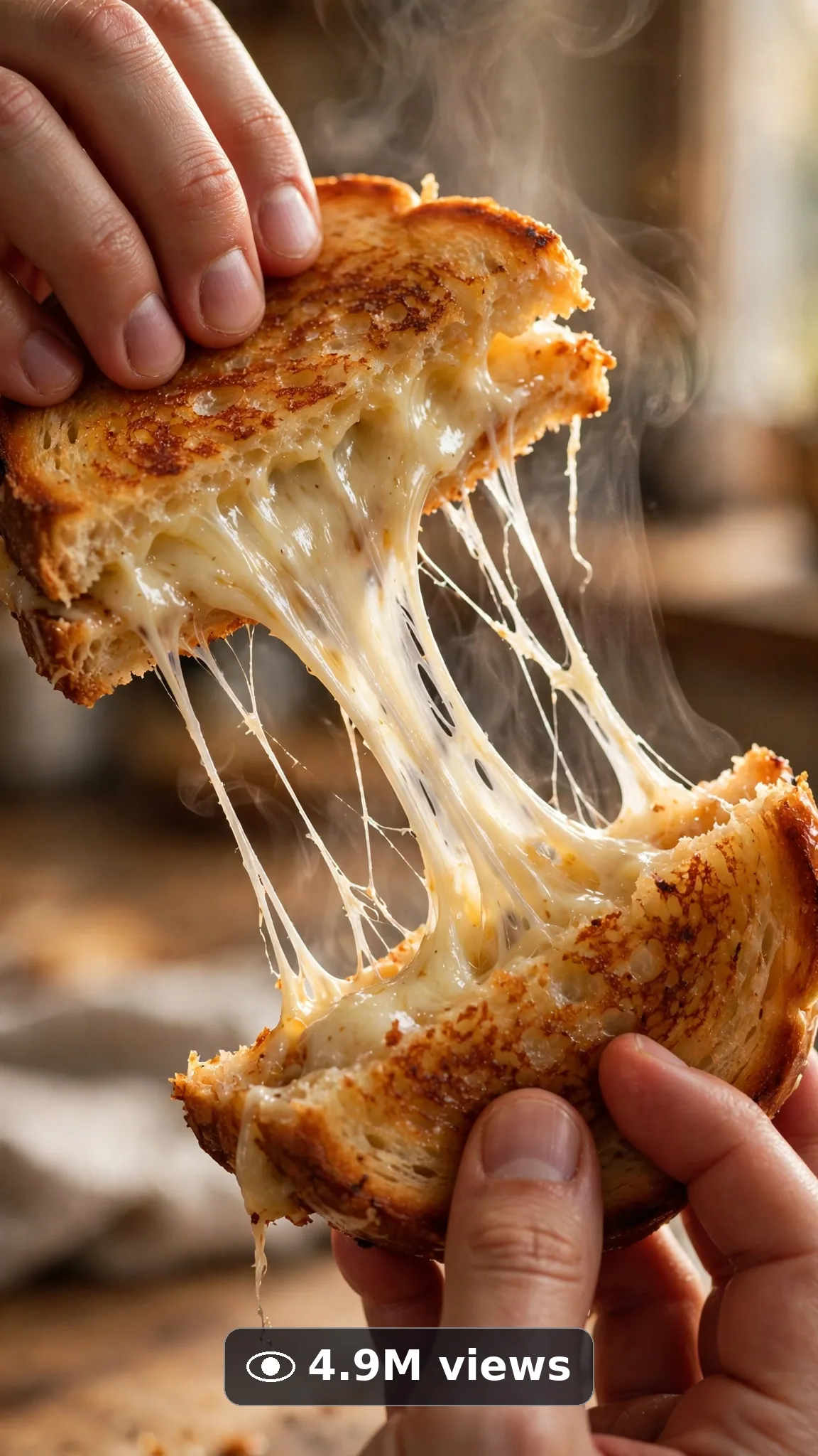Cheese Pull & Stretchy Food Moments — Ultra Master Prompt (Veo 8S) views
