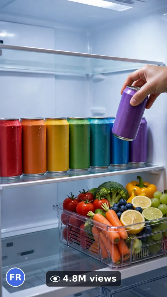 ULTRA MASTER PROMPT - Veo 3 8s Prompt #24: Fridge Restock & Refill ASMR - viral video reference
