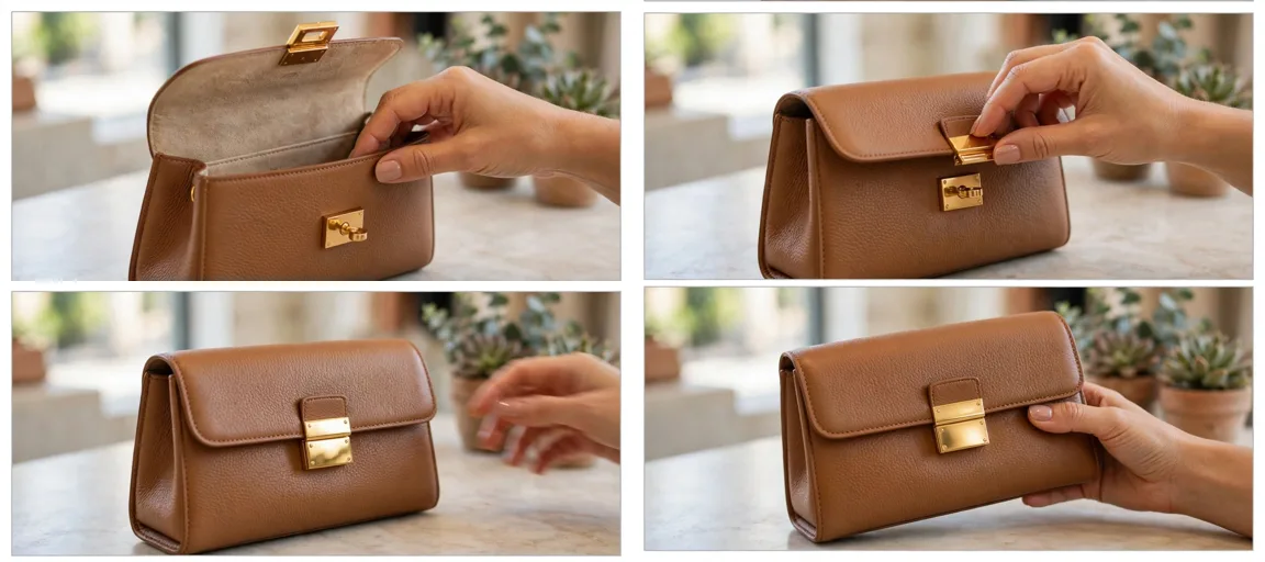 Storyboard: Handbag & Accessory Detail Reels — Ultra Master Prompt (Veo 8S)
