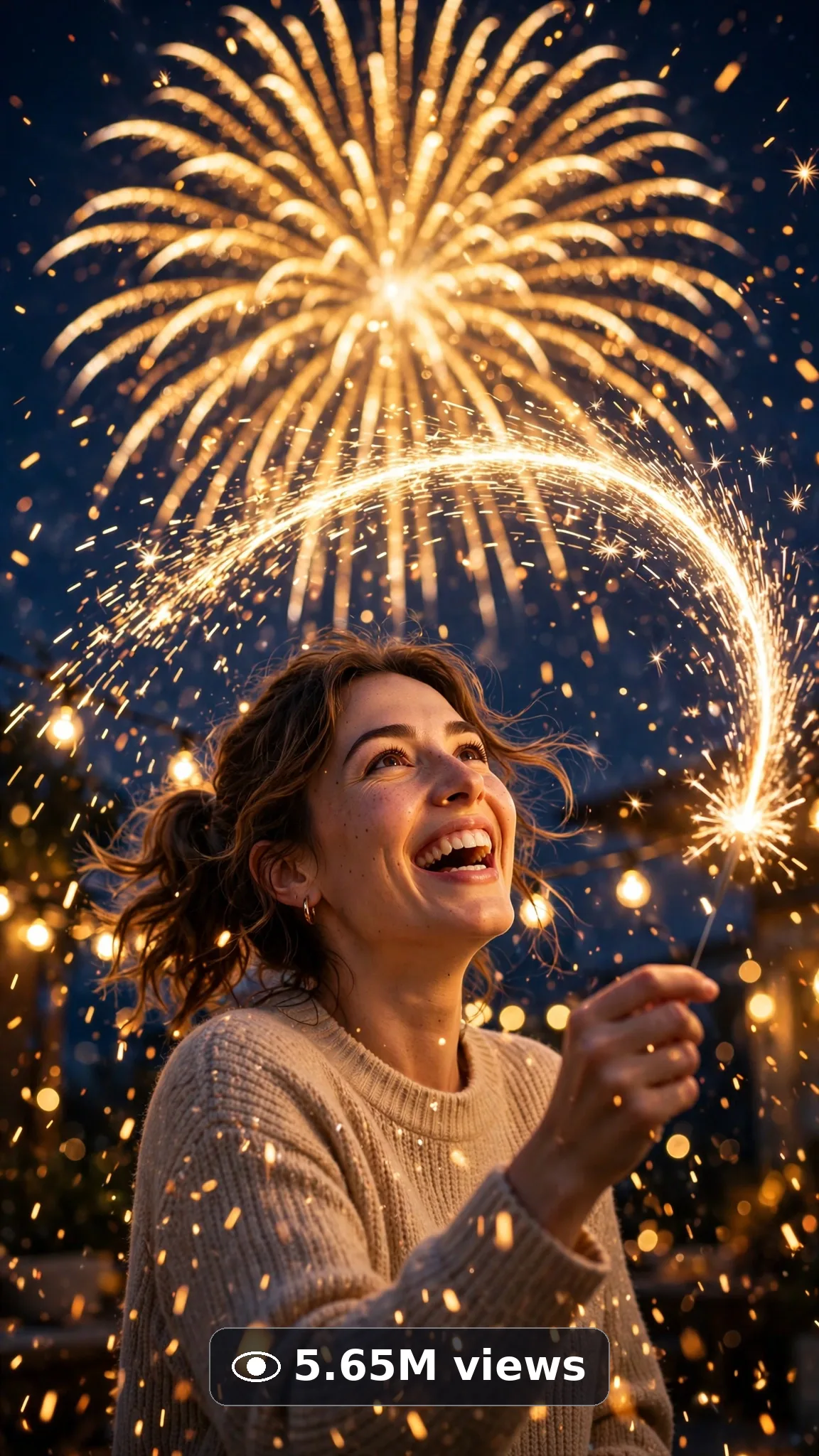Fireworks & Sparkler Night Celebrations — Ultra Master Prompt (Veo 8S) views