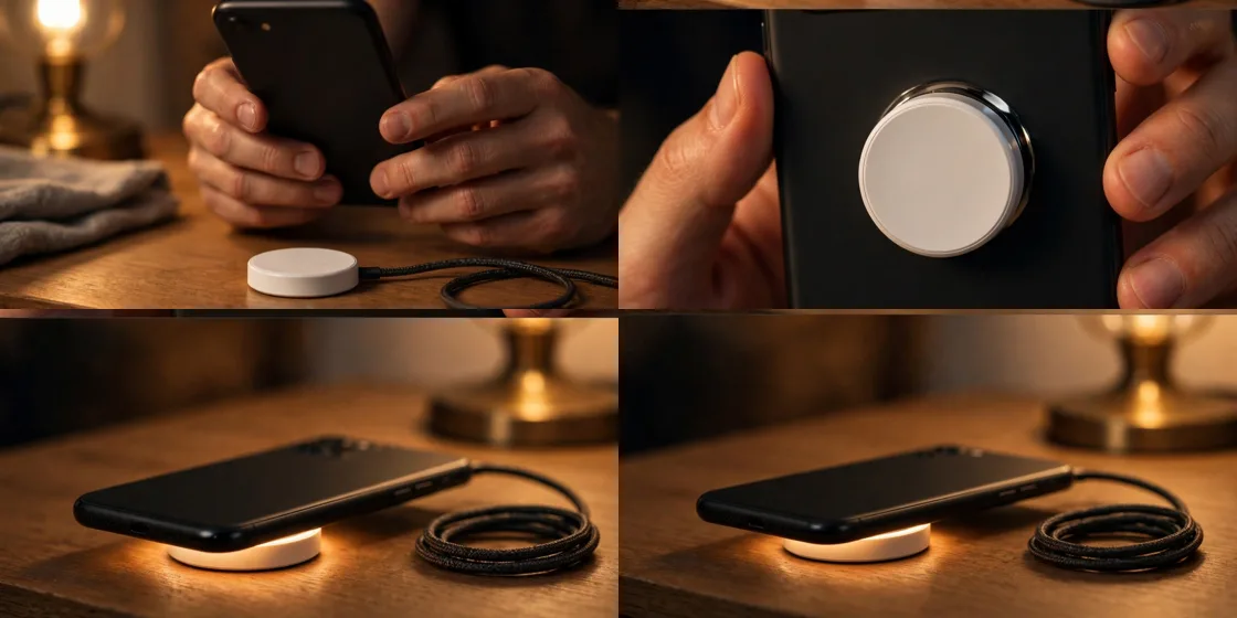 Storyboard: Wireless Charger & MagSafe Accessory Demos — Ultra Master Prompt (Veo 8S)