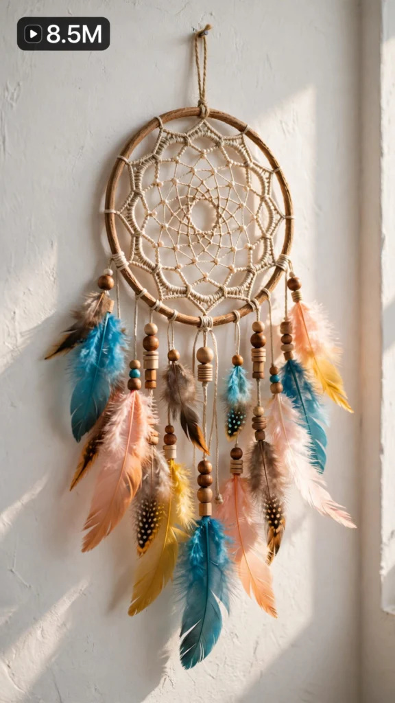 Viral Usa Dreamcatcher + Boho Wall Decor Video System — Ultra Master Prompt (Veo 10S) — viral video reference
